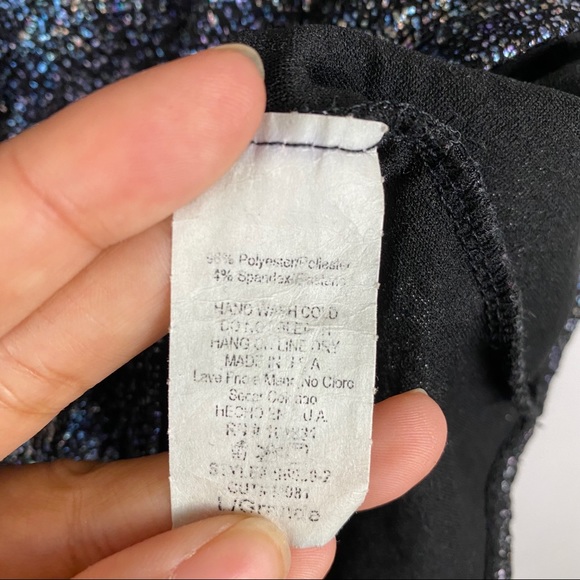 Charlotte Russe Metallic Pencil Skirt - Picture 4 of 6